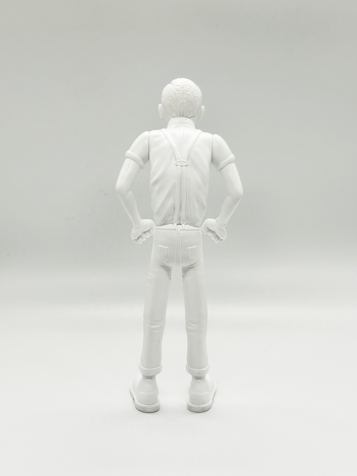 VINYL SKINHEAD TOY AGGRO BOY white color limited number