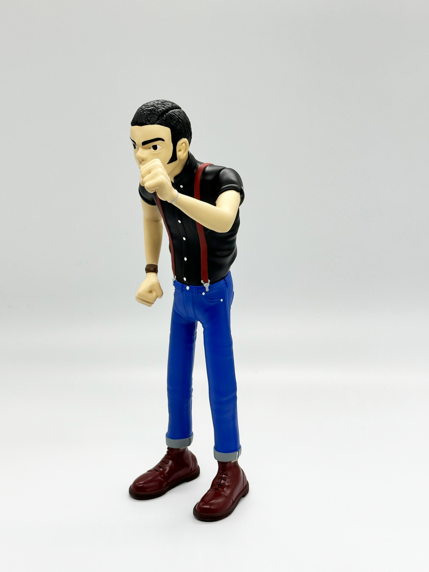 VINYL SKINHEAD TOY AGGRO BOY black shirts limited number