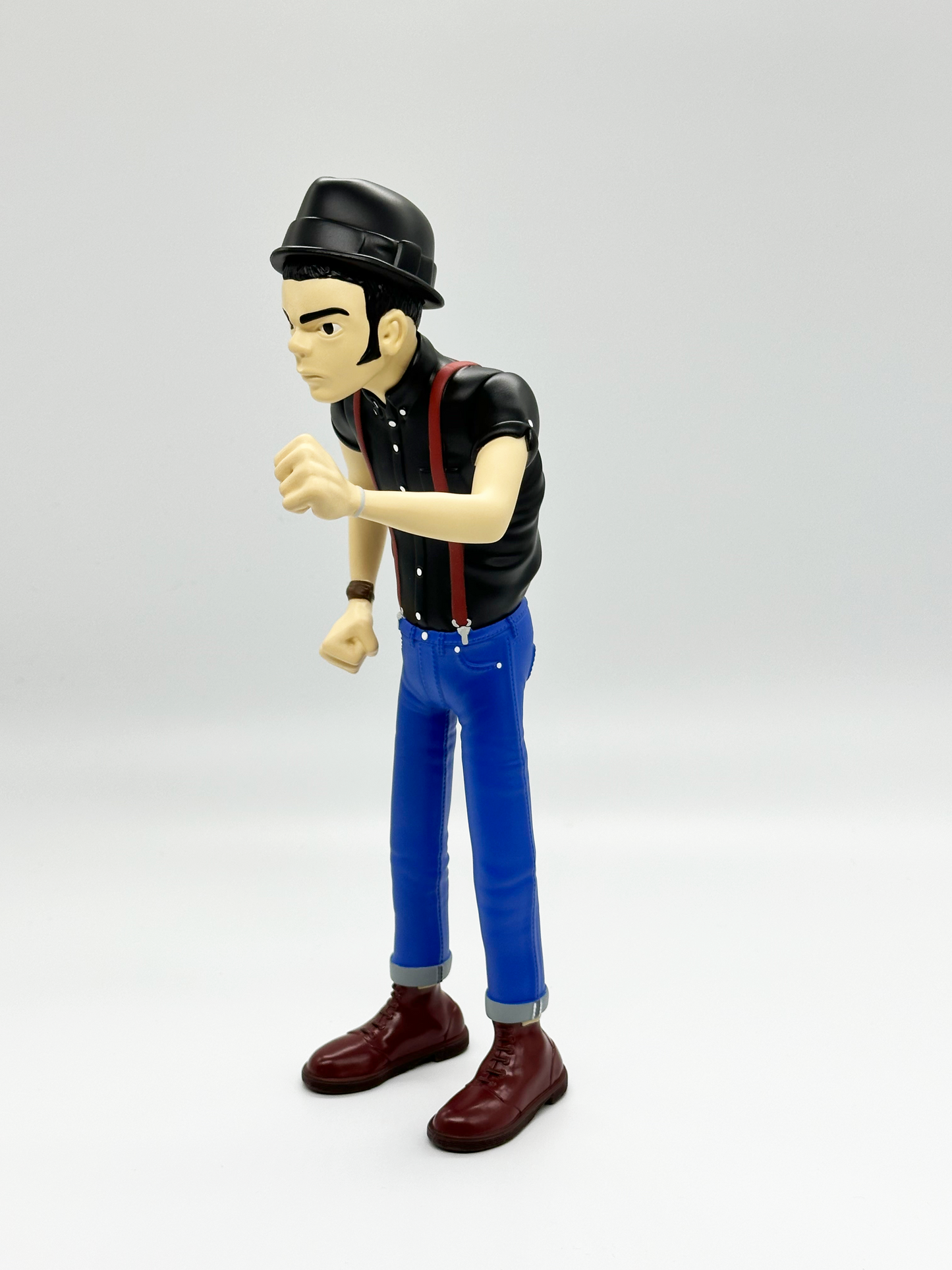 VINYL SKINHEAD TOY AGGRO BOY black shirts limited number